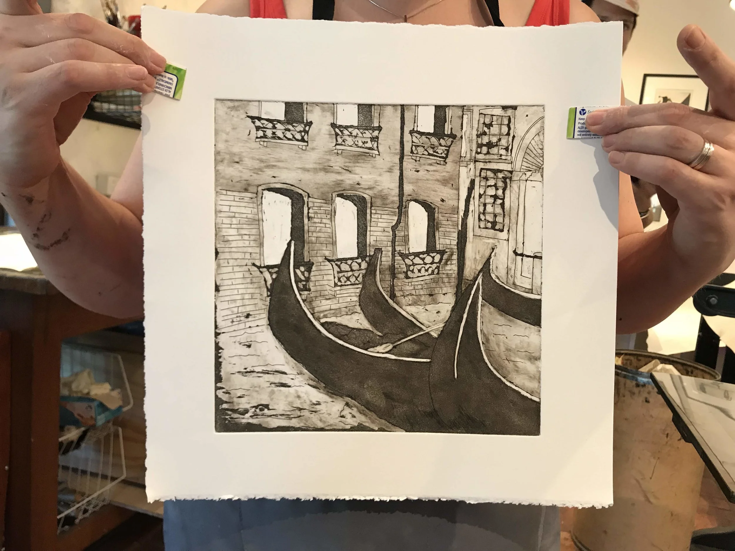 Traditional Zinc Plate Etching - 4 Day Summer workshop with Robert Hails  **Waiting List Only***