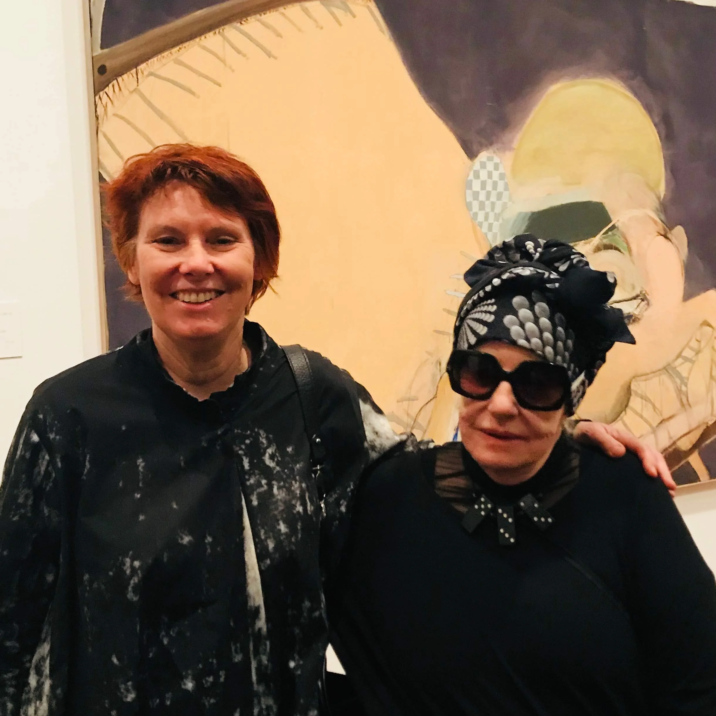 Tess Edwards-Baldessin and Wendy Whiteley