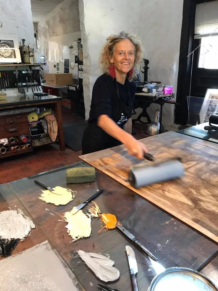 Jigsaw Prints and Relief Printing with Barbie Kjar