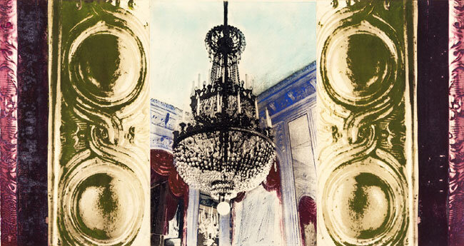 Photopolymer Photogravure with a la poupee colour