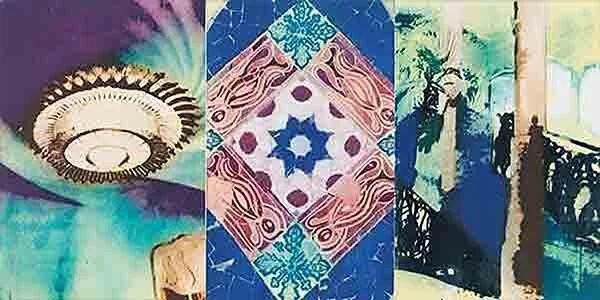 Photopolymer Photogravure with a la poupee colour