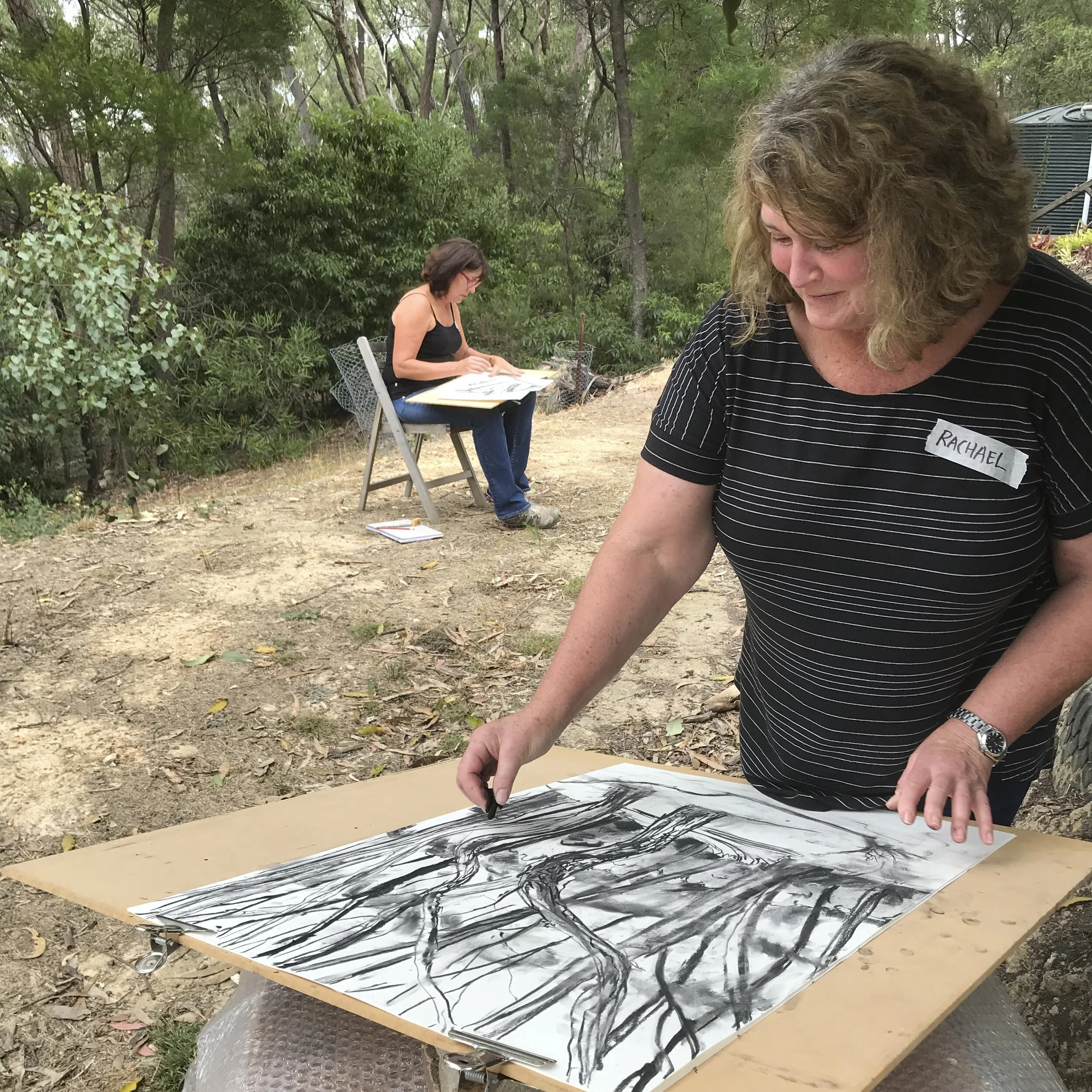 Experiments with Drawing -  with Barbie Kjar