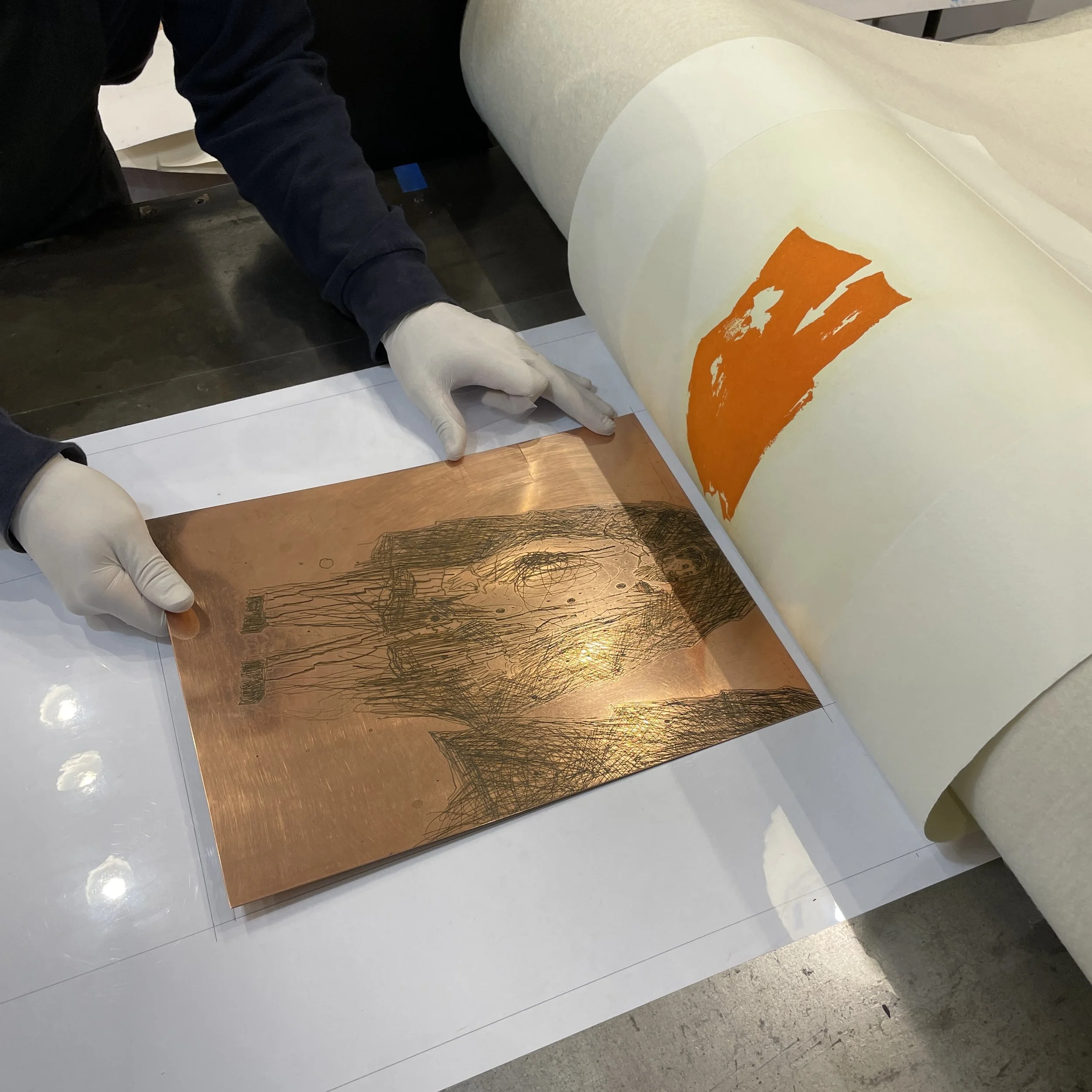 MULTI COLOUR COPPER PLATE ETCHING Two day with Chris Ingham — Baldessin Studio