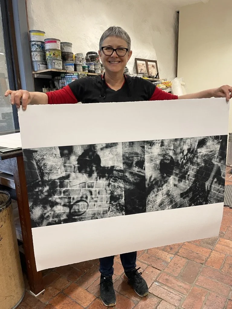 Vicky White at the 2023 advanced photogravure workshop (Copy) (Copy)