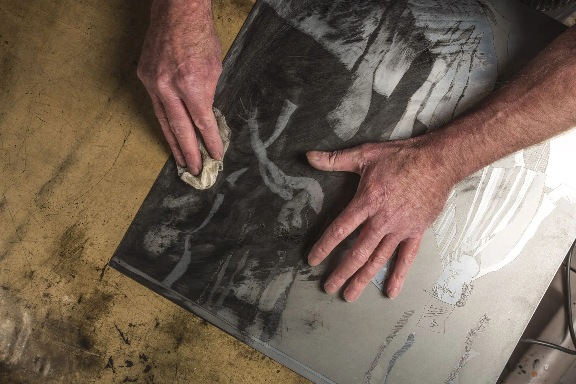 Foundations of Zinc Plate Etching: Week-end workshop with Robert Hails