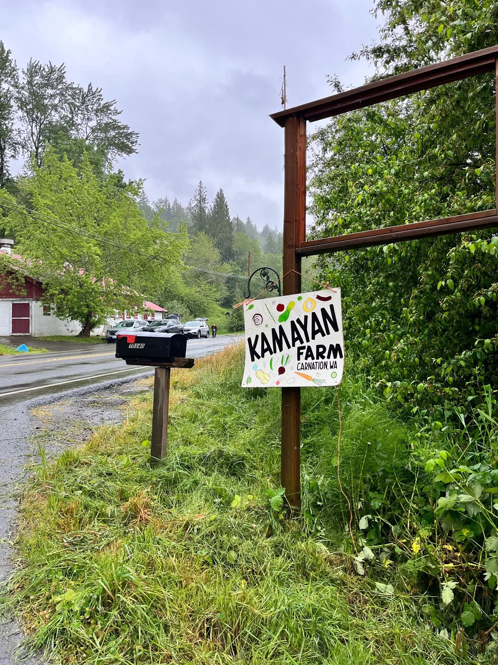 Arriving at Kamayan Farm