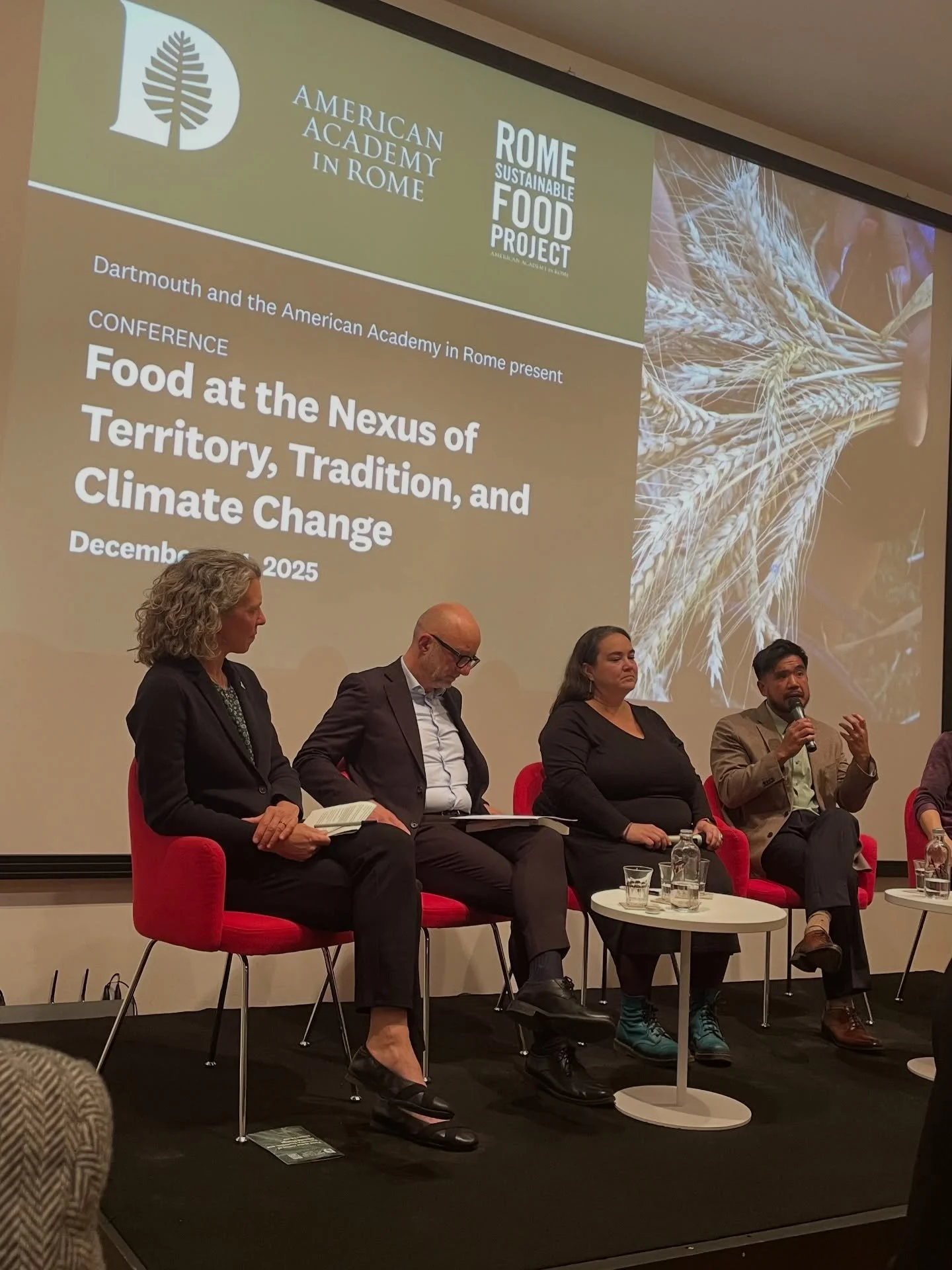 Last week, Chef Aaron traveled to Rome to speak at Food at the Nexus of Territory, Tradition, and Climate Change, a gathering hosted by the American Academy in Rome, Dartmouth, and the Rome Sustainable Food Project.

It was a transformative few days&