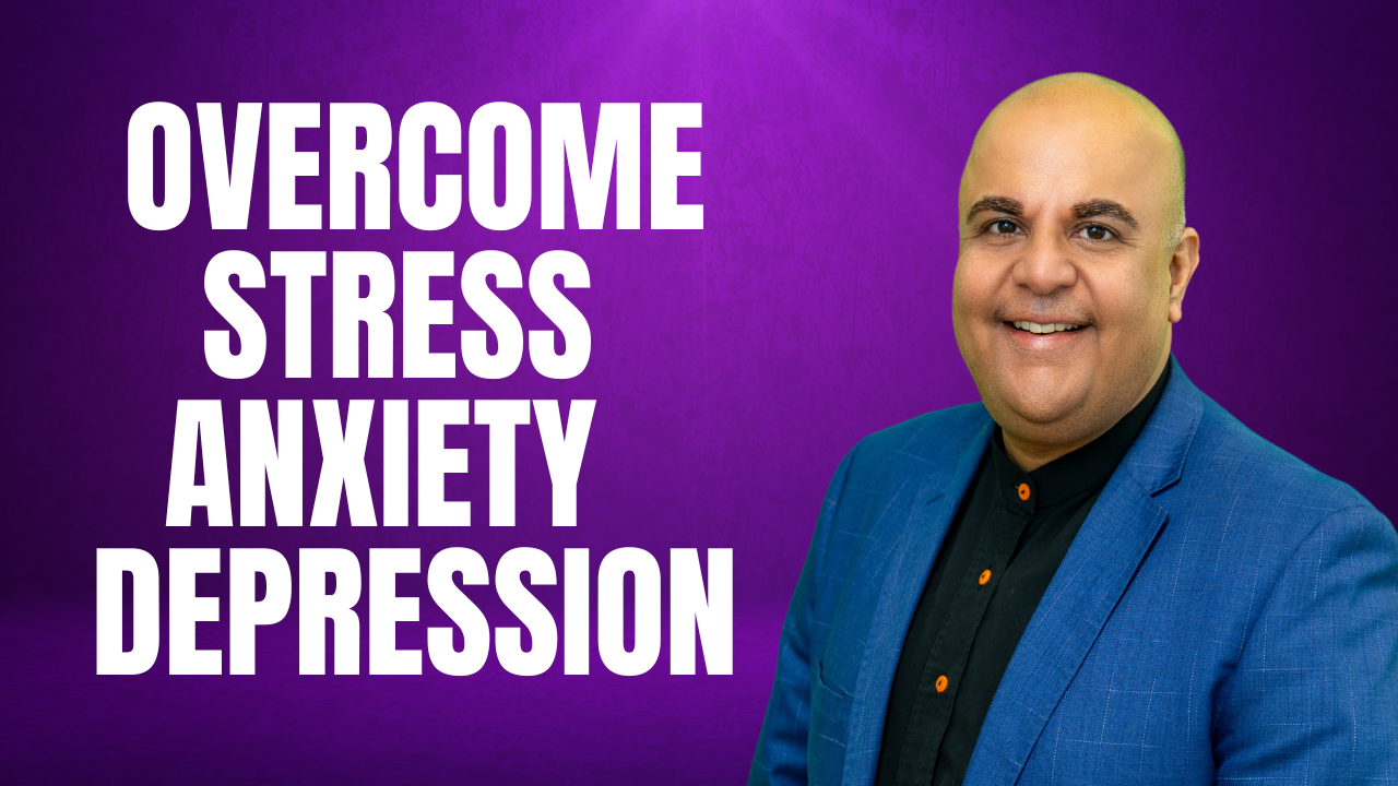 A simple technique to overcome stress, anxiety, and depression | Vikas Malkani
