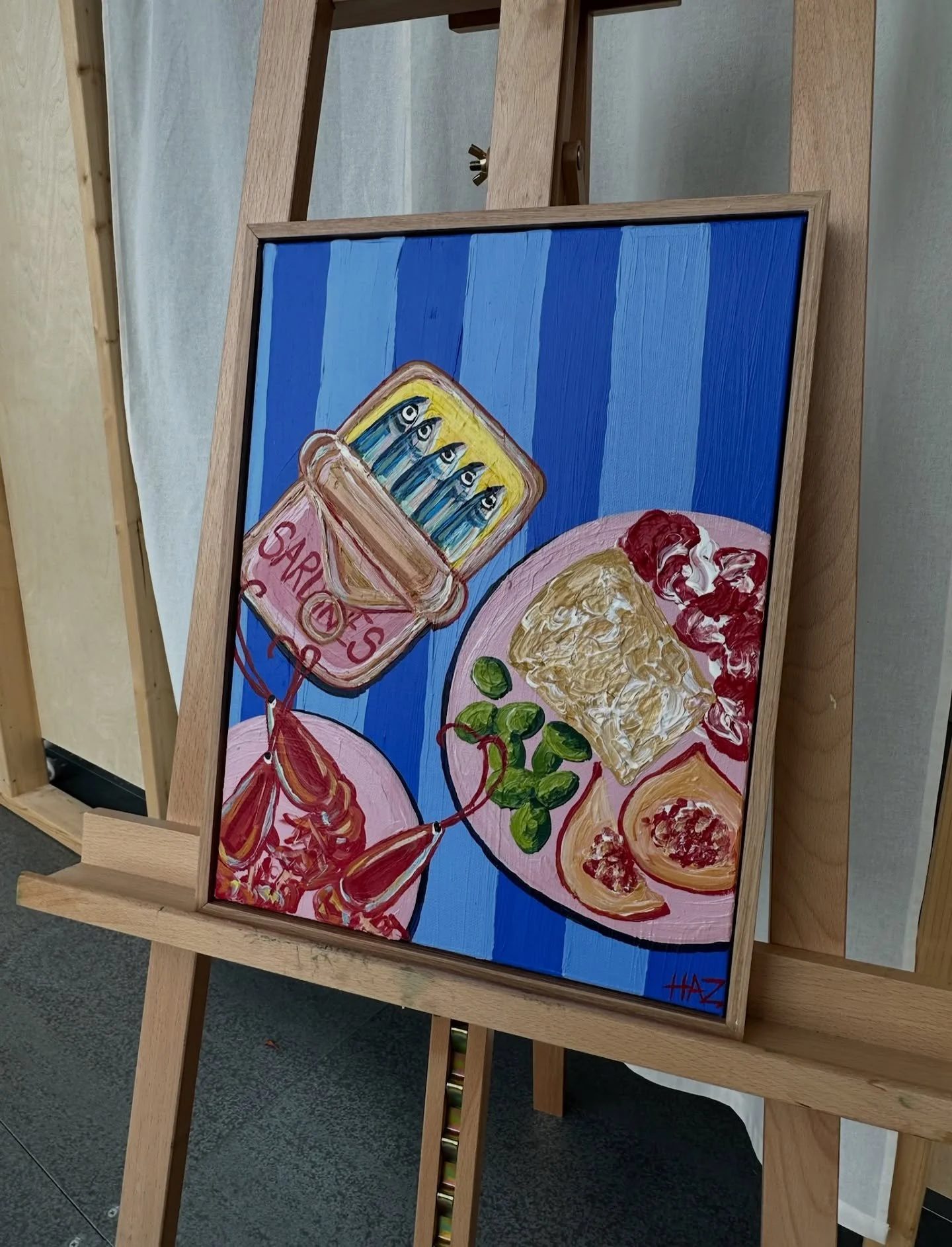 Picnic Platter - Sold! 

30xm x 40cm
Framed in Oak

If you would like to commission a piece you can enquire on my website or send me a dm :)

#artist #commisionart #londonart #londonartist #foodart