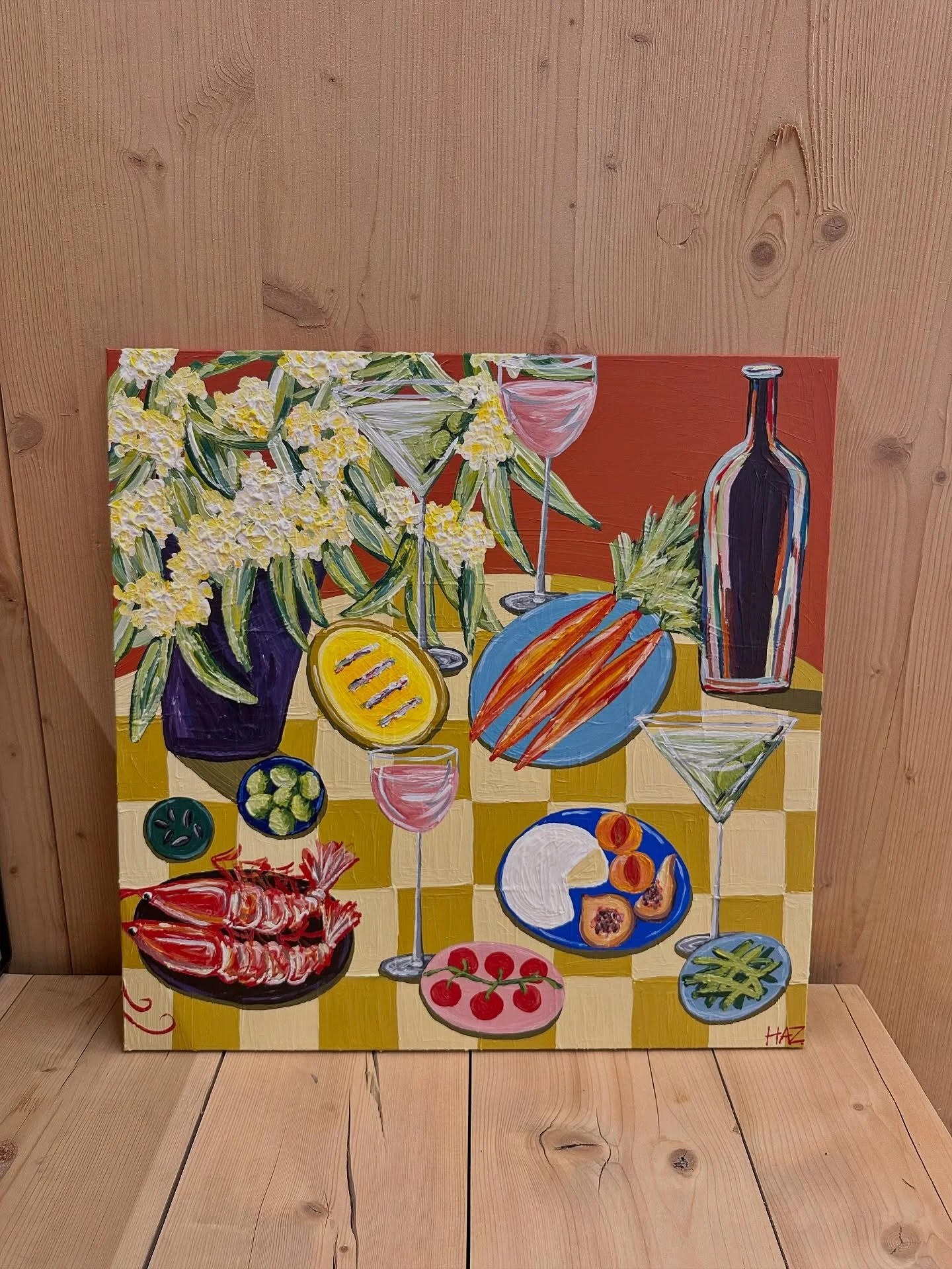 Commission for @laurenmcdonnell___ 

#gumtrees #painting #stilllifepainting #australianartwork #art