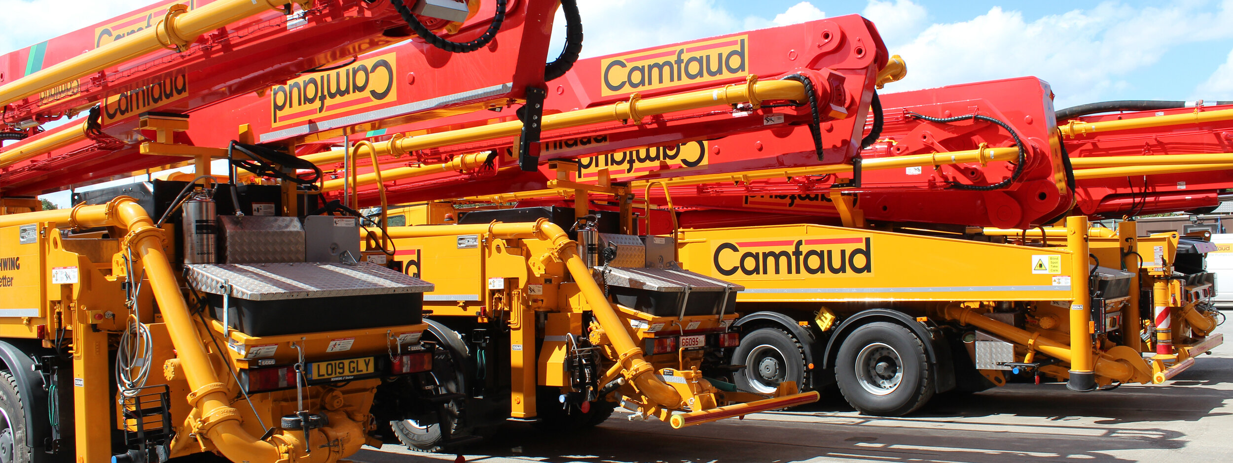 Concrete Pump Hire & Services Camfaud Concrete Pumps Ltd