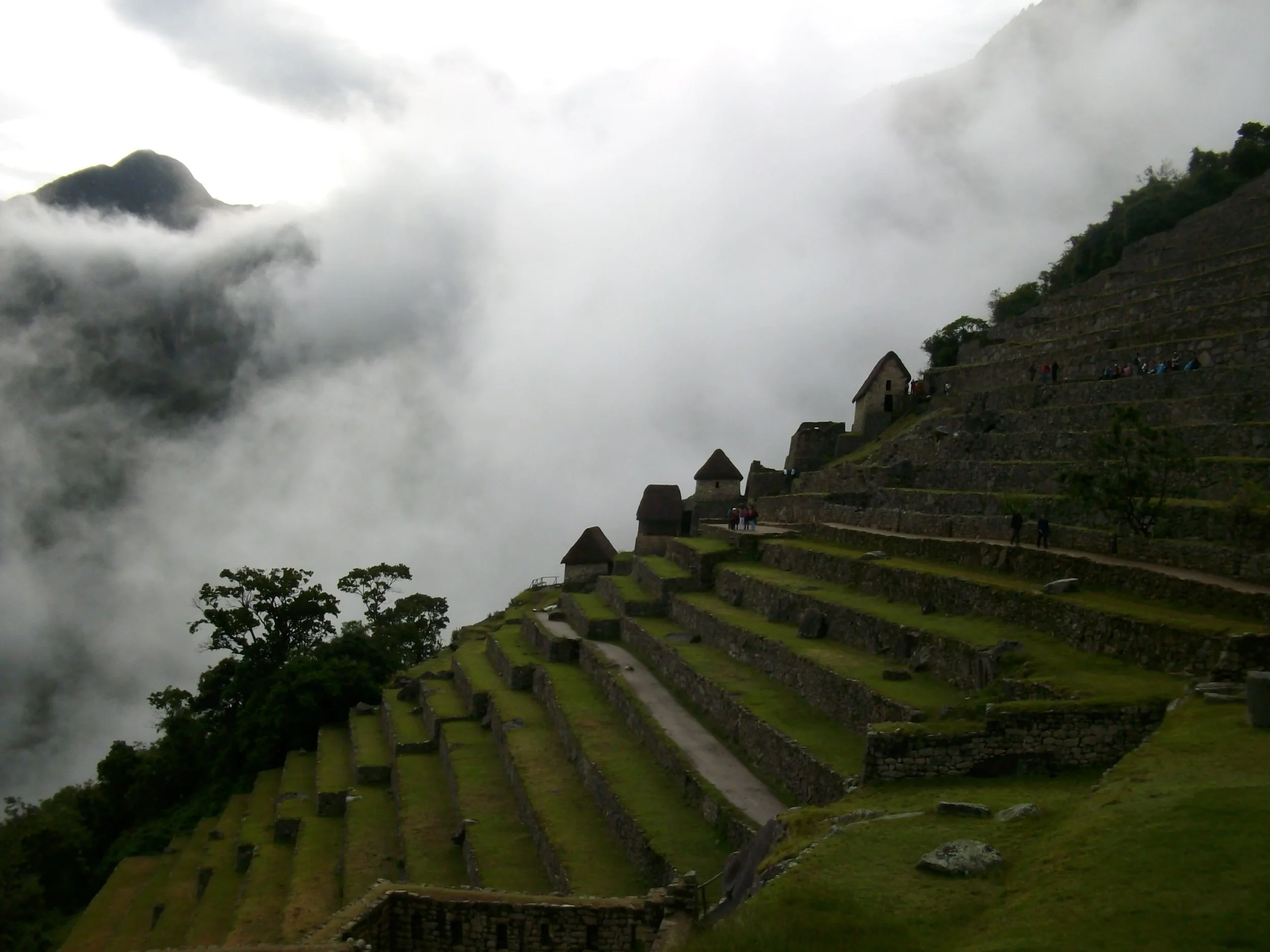 The ancient city Machu Picchu