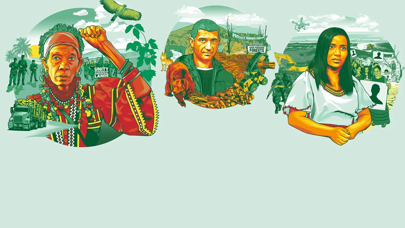 The world fails to protect the climate and environmental defenders 