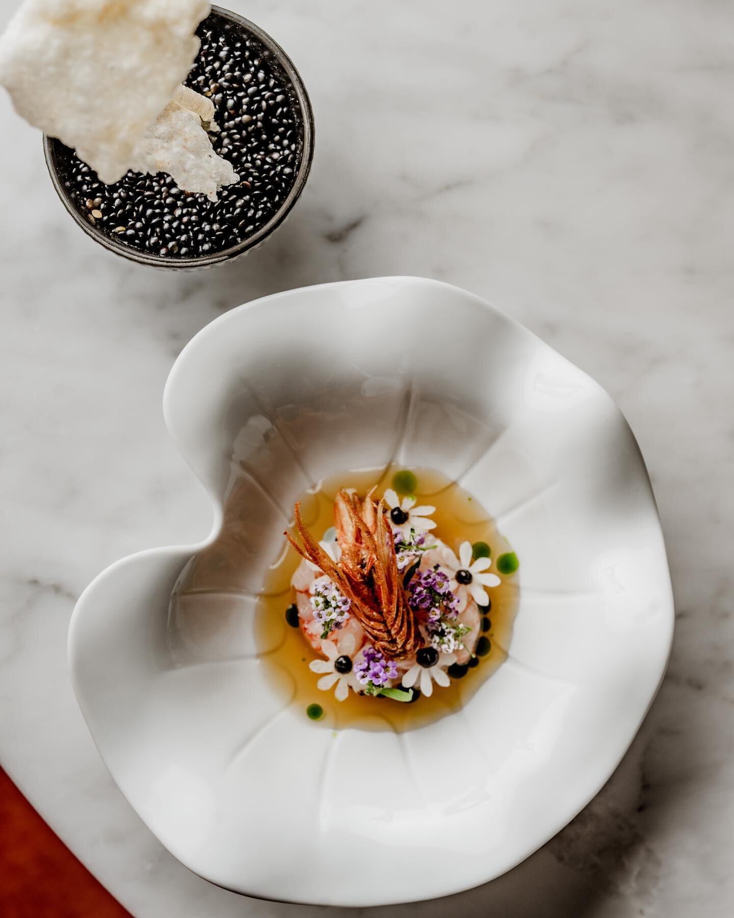 Spending the bank holiday in ☀️London? 
Why not join us and try this beauty 👇🏼

Red Sicilian prawn tartare | daikon | homemade mandarin ponzu | prawn crackers

@gaetanof_88 
@f_diego 
@emily_roux_london 

#foodphotography 
#foodart 
#mymuybueno 
#o