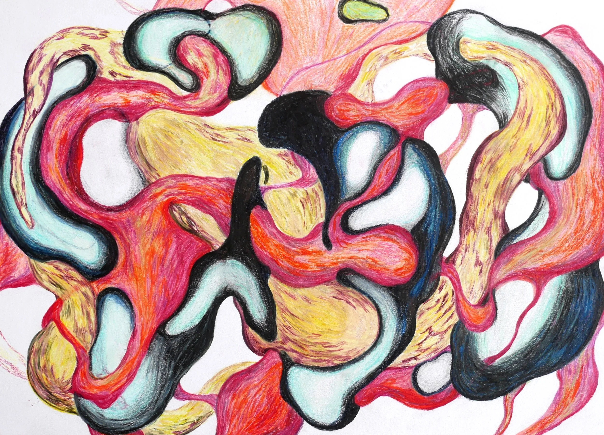 Inspired by nature, energy systems, and the micro/macro cosmos, these artwork often appear as abstract organic form or energetic landscape.