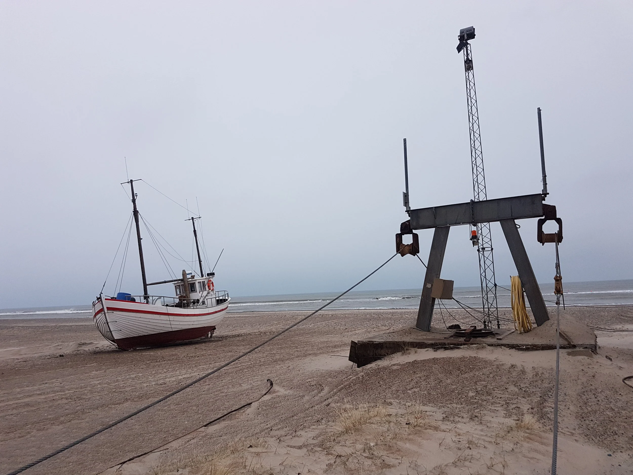 Havbådene ved Slettestrand