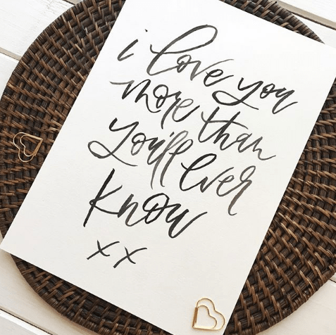 Light of Leni | Custom Hand Lettered Print