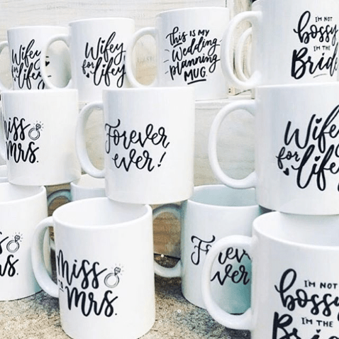 Light of Leni | Hand Lettering | Mugs