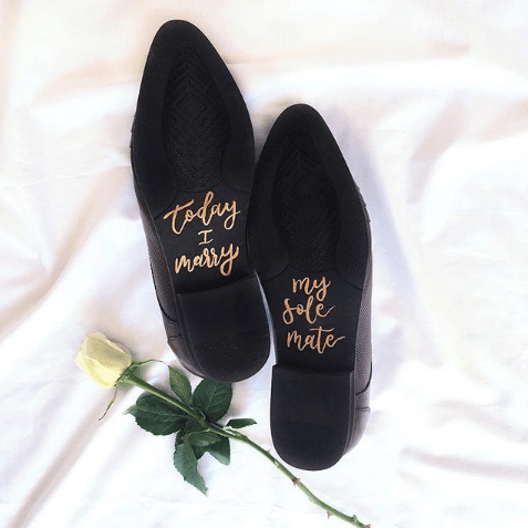 Light of Leni | Hand Lettering | Shoe Sole Calligraphy