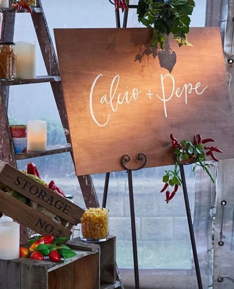 Light of Leni | Signage | My Kitchen Rules Calcio and Pepe