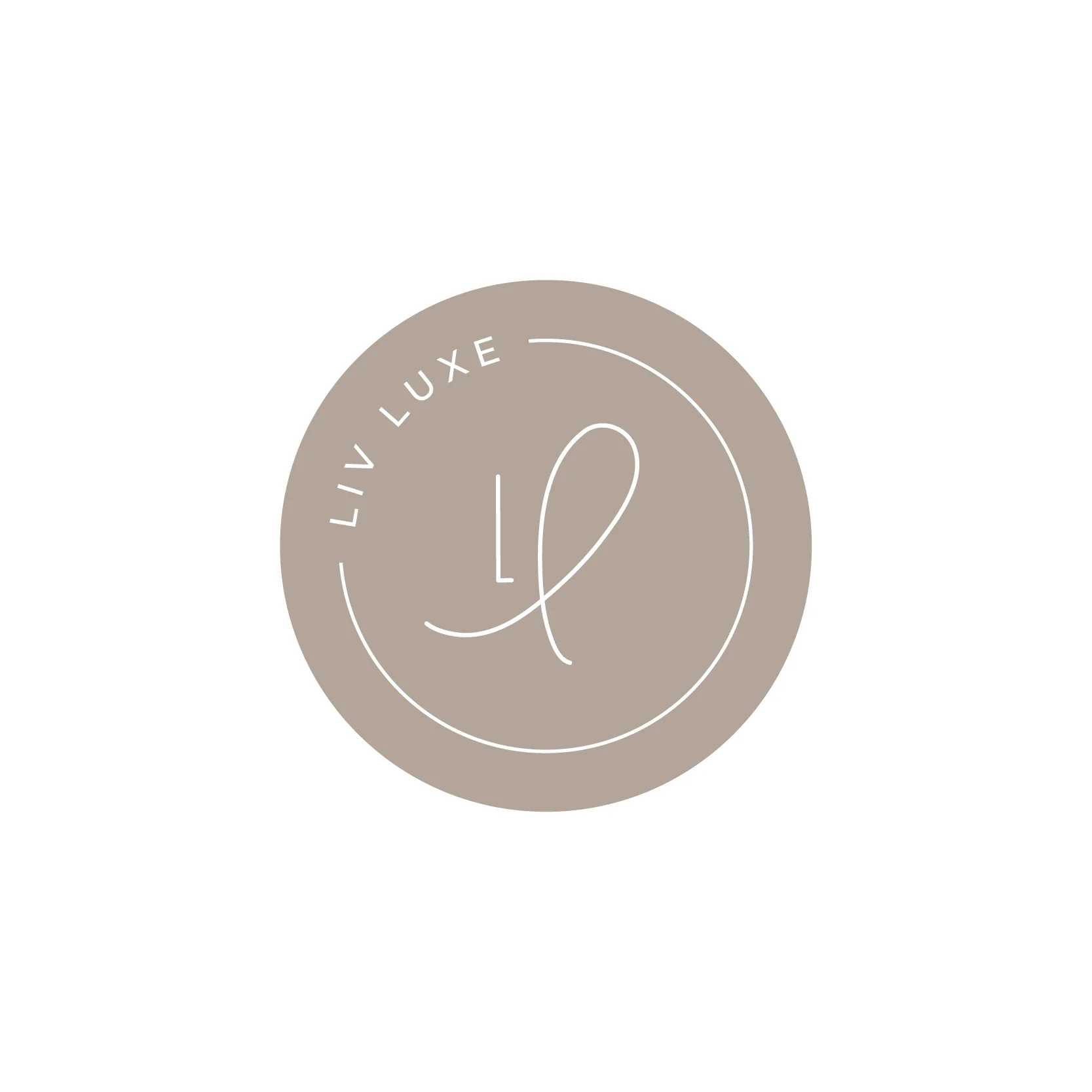 Light of Leni | Logos | Liv Luxe - round
