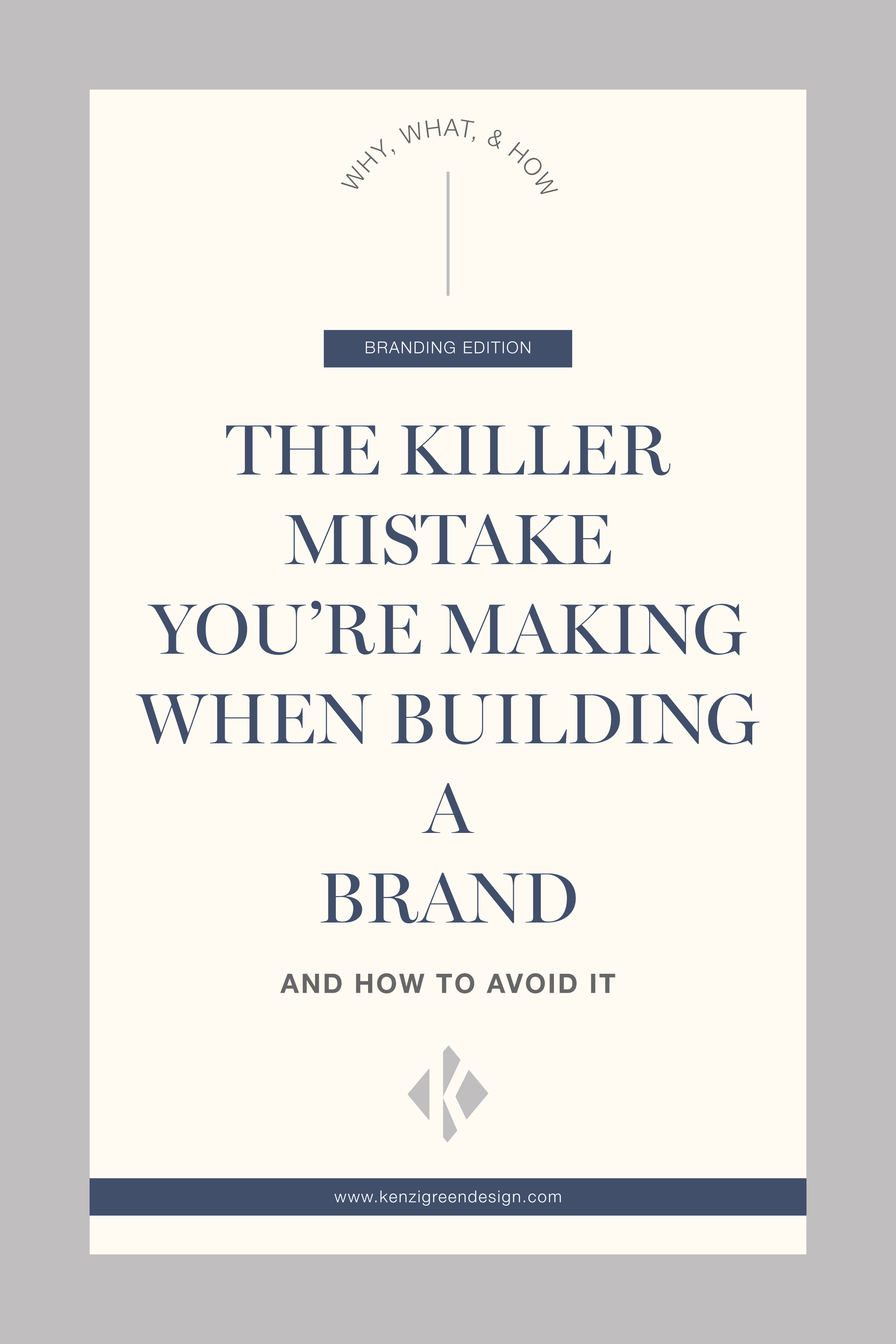 The Killer Mistake You're Making When Building A Brand