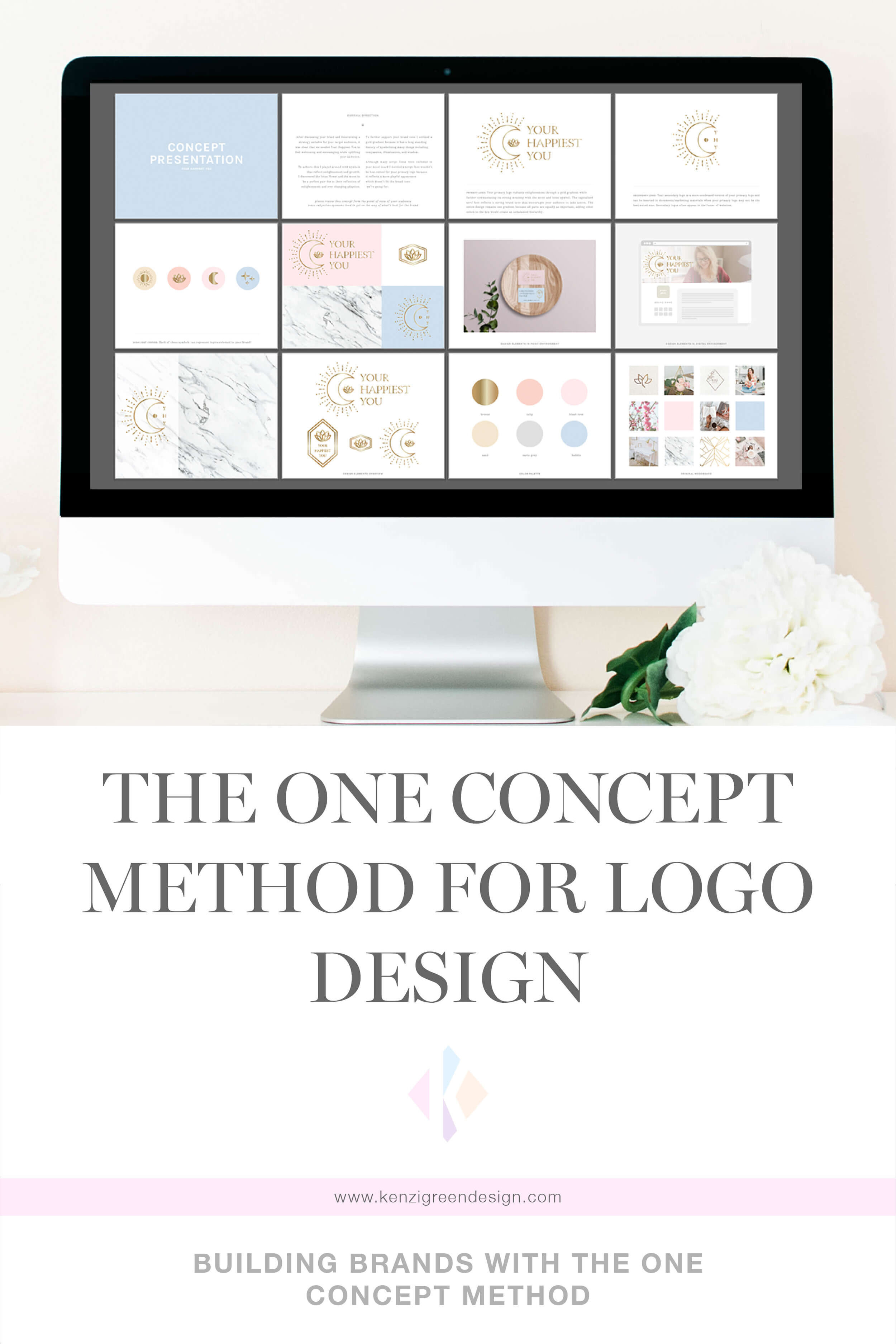 The One Concept Method For Logo Design #logodesign #branding #oneconceptmethod