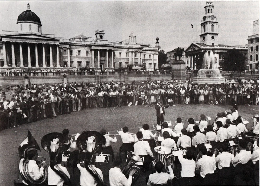 Rally at Trafalgar Square, London