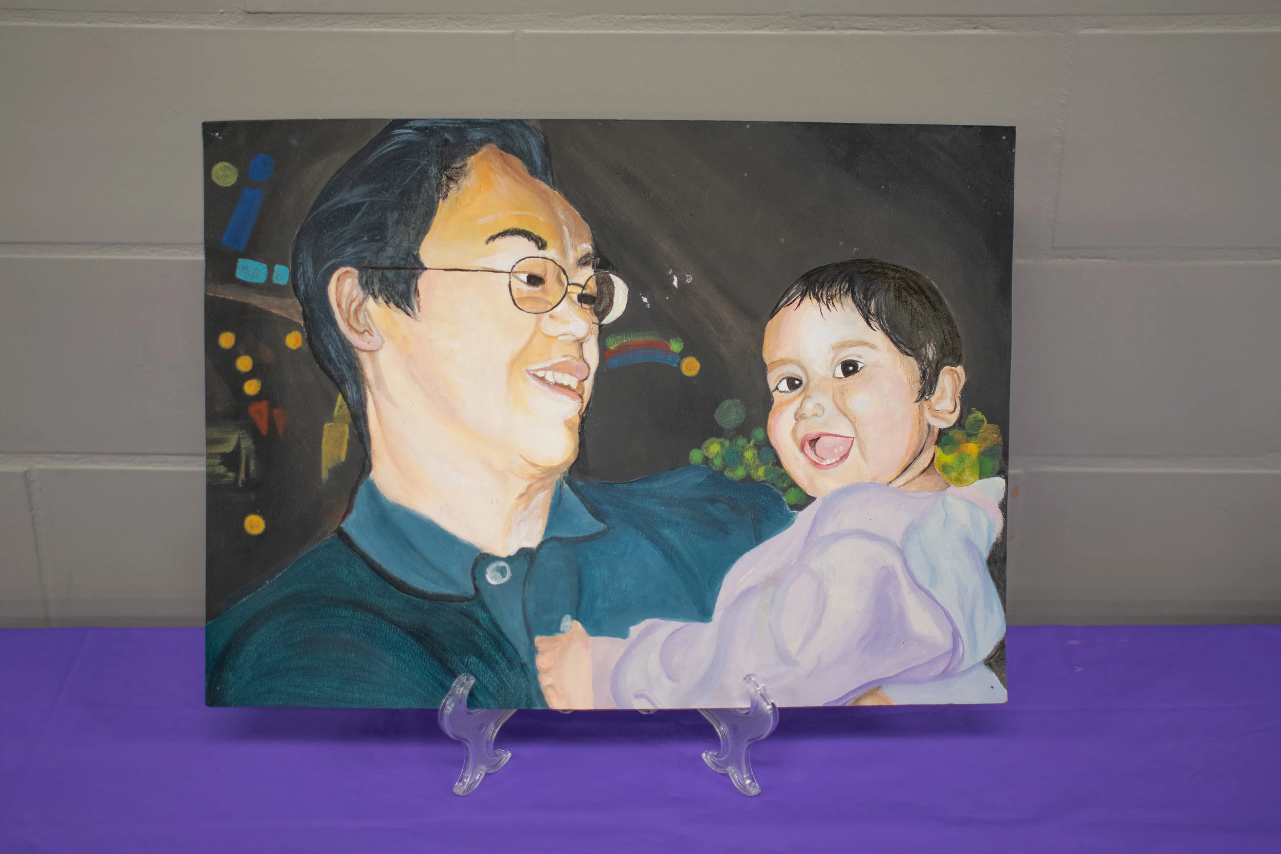 Father’s Love, Acrylic Paint