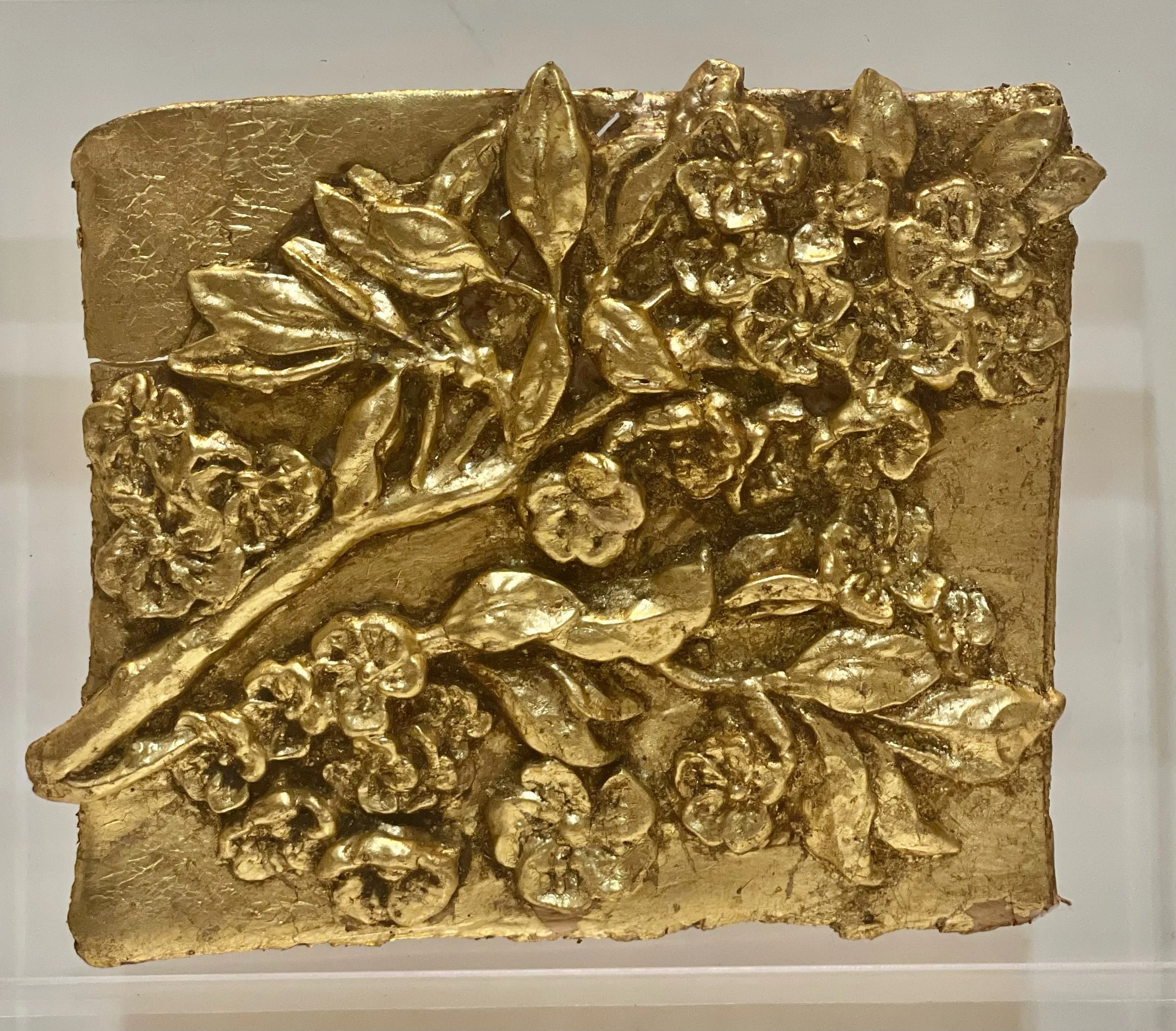 Mounted Gold Leaf Botanical – "Botanical"