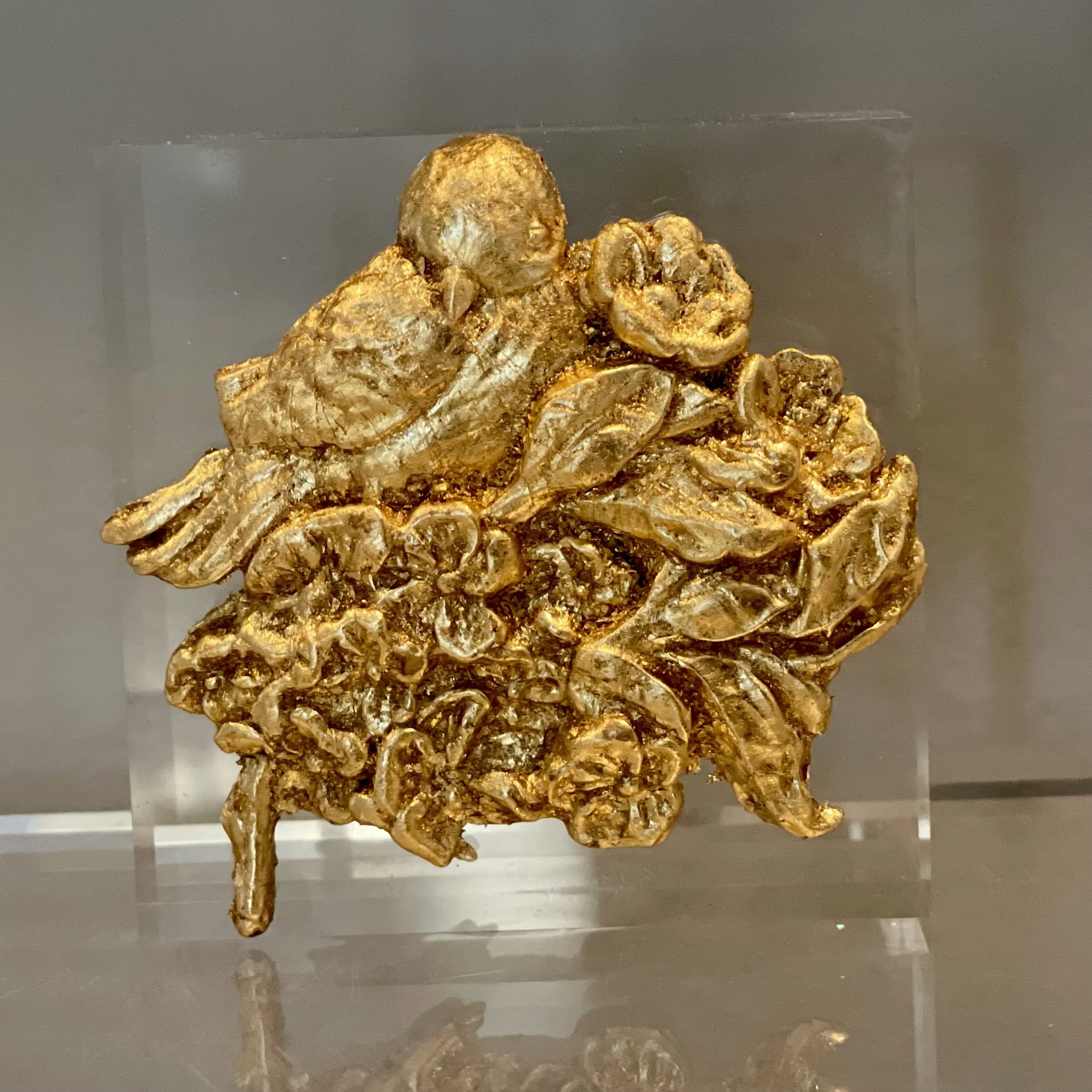 Baby Bird on Blossom A