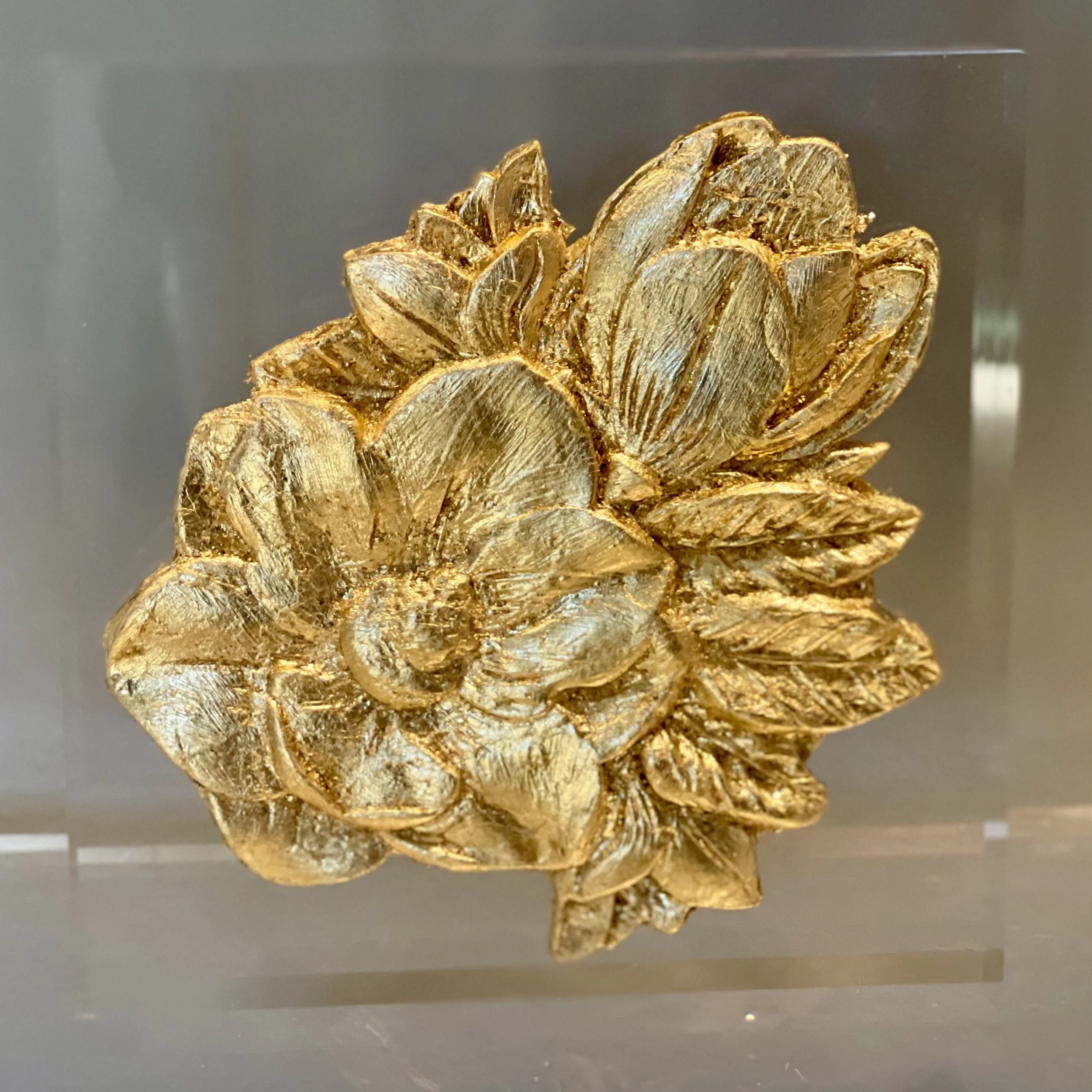 Magnolia Blooms on Acrylic A