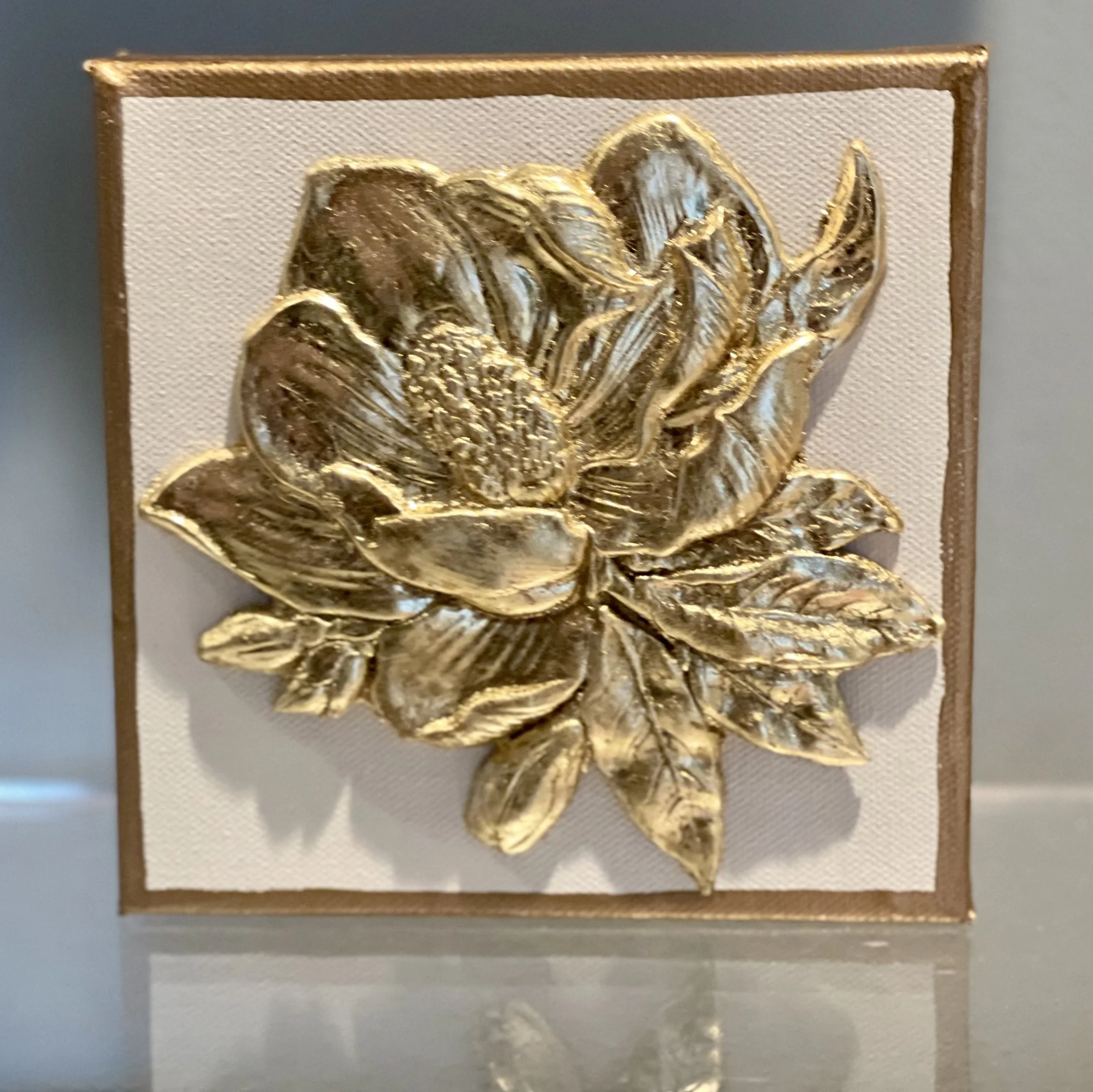 Magnolia Blossom on Canvas B