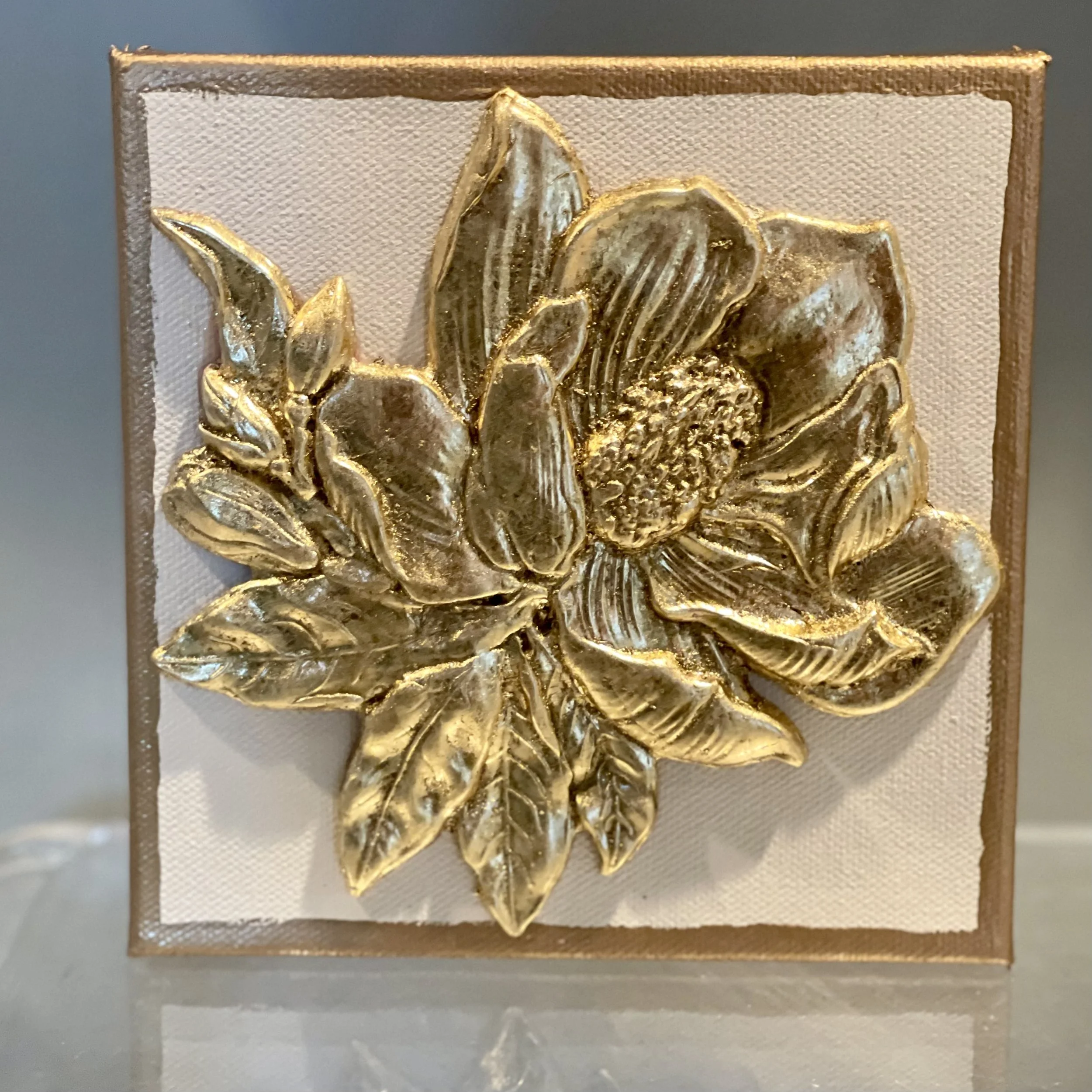 Magnolia Blossom on Canvas A