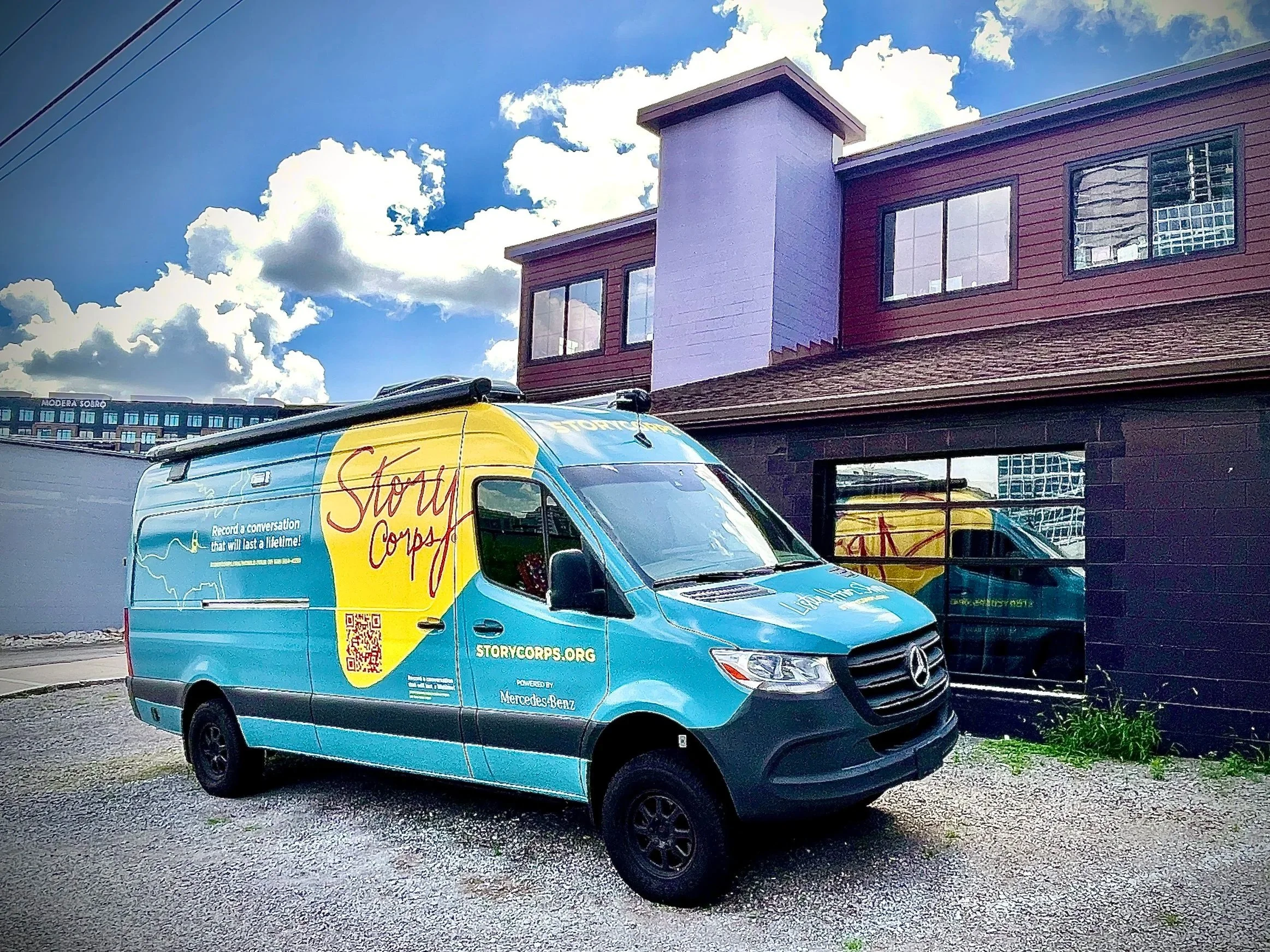 The StoryCorps Mobile Tour is at InDo Nashville