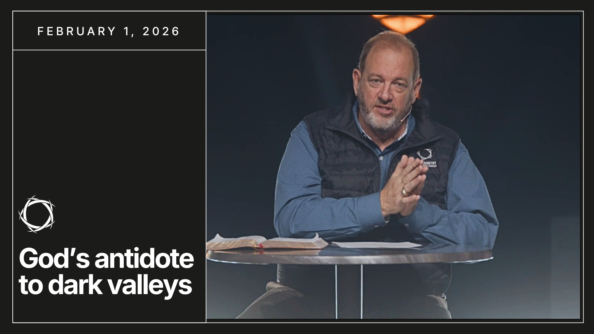 God's Antidote for Dark Valleys