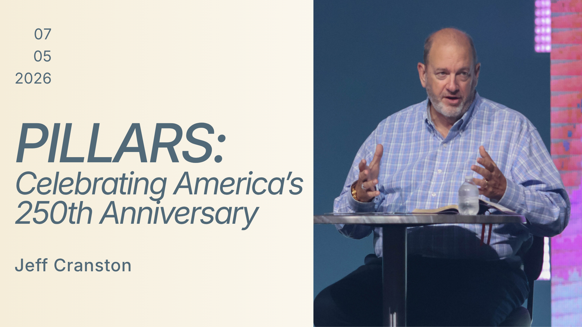 Pillars: Celebrating America's 250th Anniversary