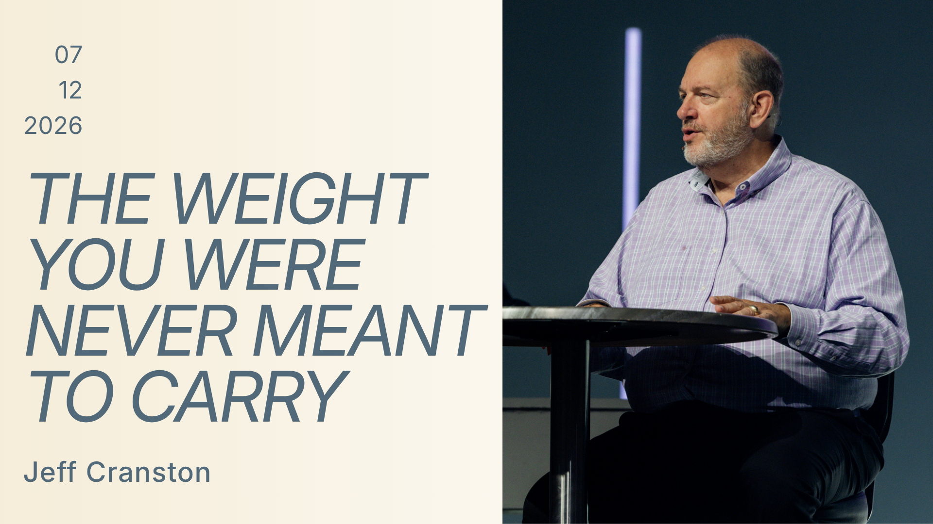 The Weight You Were Never Meant To Carry