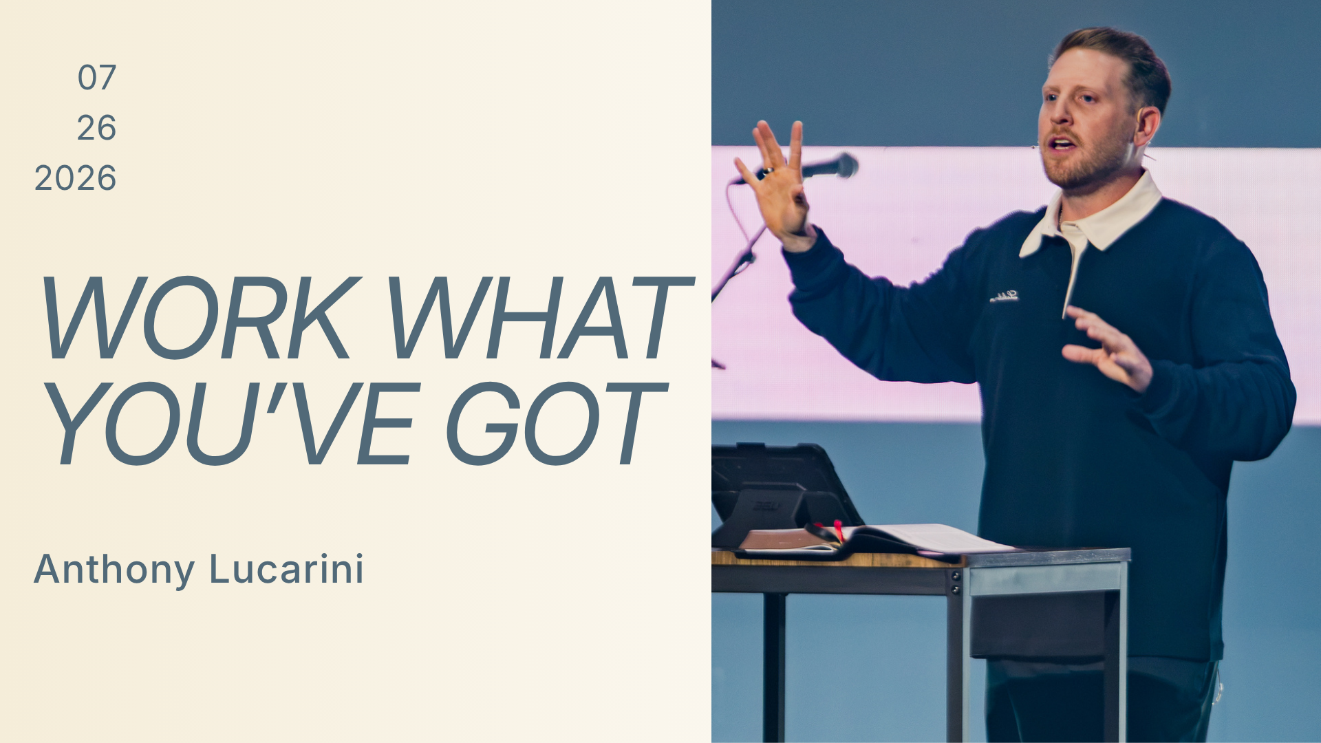 Work What You've Got