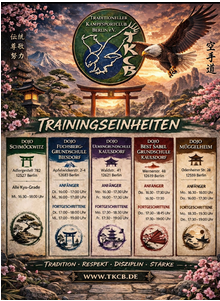 Liebe TKCBer*innen, die Osterferien sind vorbei und ab morgen startet in allen Dojos wieder unser regulärer Trainingsbetrieb. 
