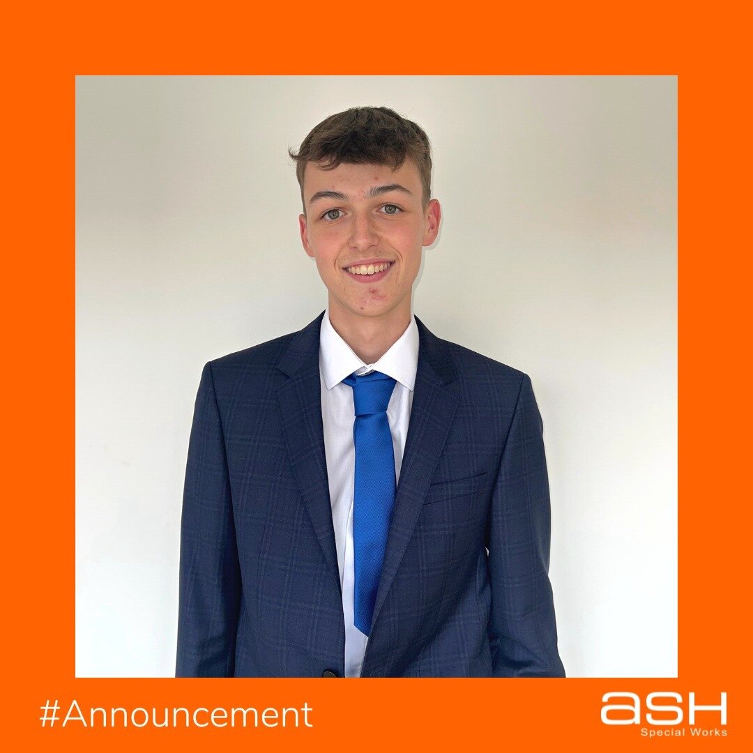 #Announcement 🔈

A very warm welcome to Ben, who has recently joined us here at Ash Special Works!

Ben is our new apprentice quantity surveyor and will be based at our office in Kent. Ben is completing a Level 4 Apprentice in Construction &amp; Bui