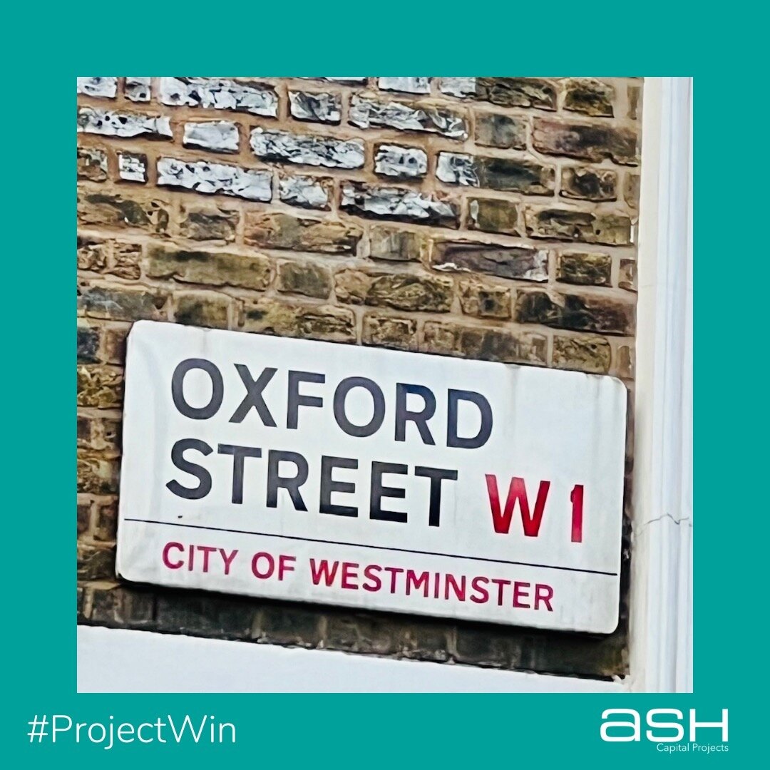 #ProjectWin 🌟

We are thrilled to announce that Ash Capital Projects has secured yet another prestigious project right in the heart of the Capital of London &ndash; Oxford Street! 🏙️🇬🇧 We're delighted to partner with Lazzari Property again for th