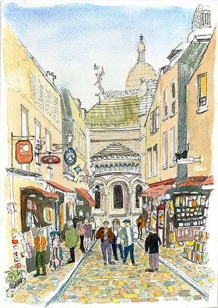 The Artists At Sacre Coeur