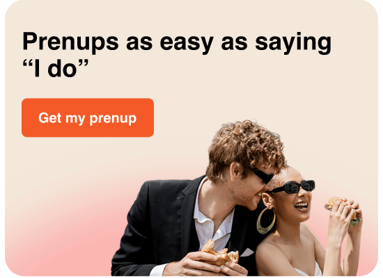 Check "prenup" off your wedding to-do list