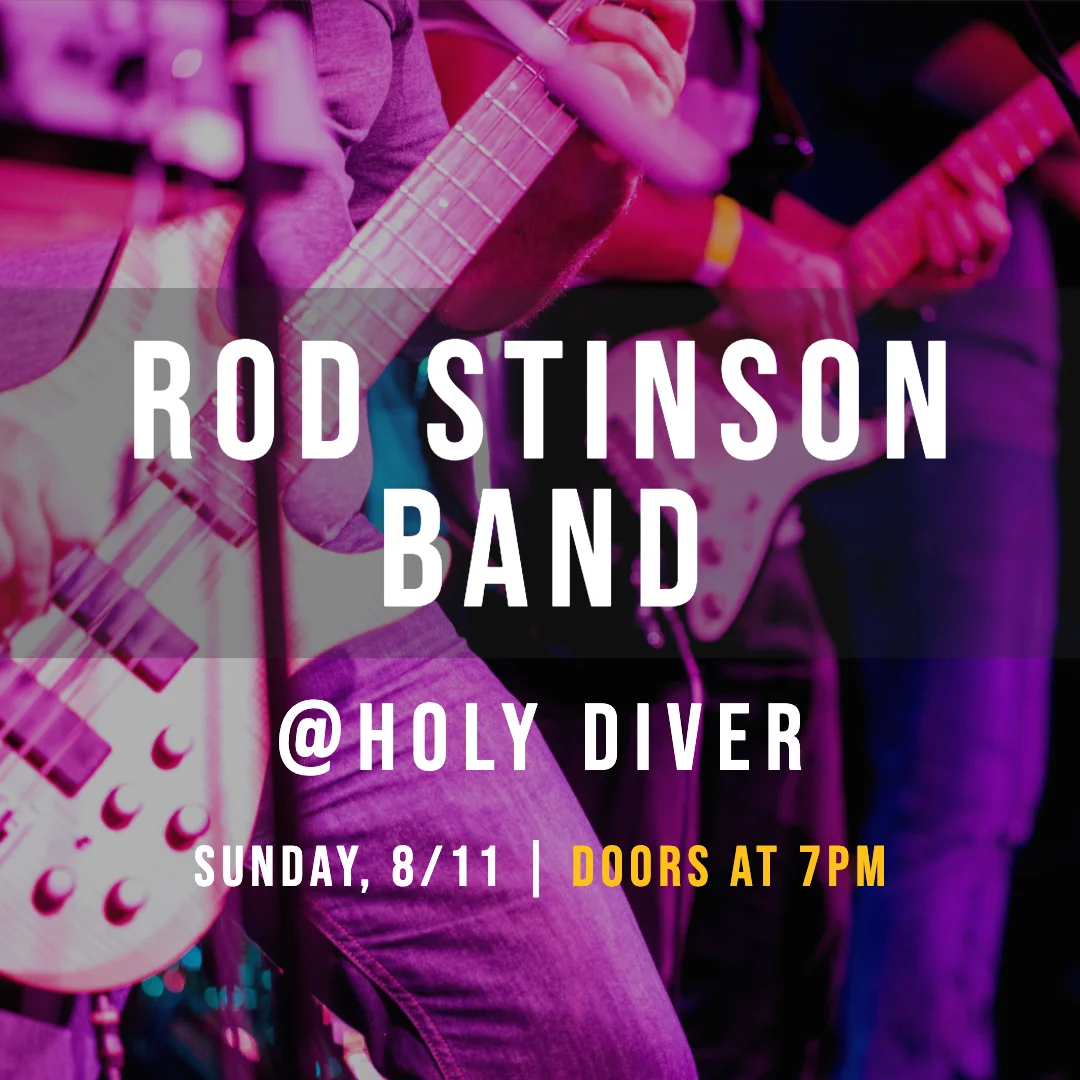 New Show at Holy Diver on 8/11