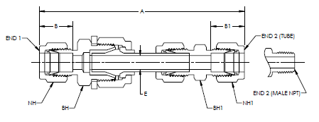 3/8" Tylok® Dielectric Fitting