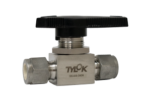 3/8" Tylok® 40 Series Straight Ball Valve, CBC-Lok® x CBC-Lok®