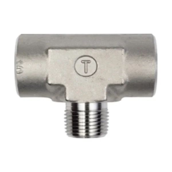 1/8" Female NPT x 1/8" Female NPT x 1/8" Male NPT Tylok Branch Tee