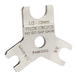 Tylok® No-Go Gap Gauge, 1/4"-3/8"-1/2", Tool Steel