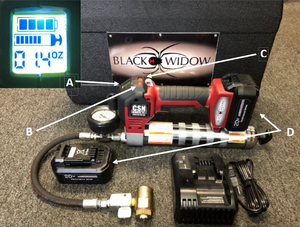 CSN Black Widow Grease Gun — Platinum Natural Gas Solutions
